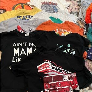 9 Boys t-shirts size 18-24 months
